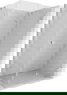 Mexen Lunar-F kabina prysznicowa składana prawa 90 x 80 cm, transparent, chrom - 836-090-080-01-00-P