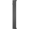 Mexen Flux grzejnik łazienkowy dekoracyjny 1500 x 240 mm, 450 W, antracyt - W127-1500-240-00-66