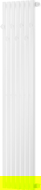 Mexen Flux grzejnik łazienkowy dekoracyjny 1500 x 340 mm, 630 W, biały - W127-1500-360-00-20