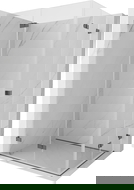 Mexen Lunar-F Duo kabina prysznicowa składana 95 x 85 cm, transparent, gun gray szczotkowany - 836-095L-085P-66-00