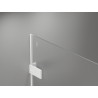 Mexen Lunar-F kabina prysznicowa składana prawa 80 x 80 cm, transparent, biała - 836-080-080-20-00-P