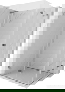 Mexen Lunar-F Duo kabina prysznicowa składana 95 x 75 cm, transparent, gun metal - 836-095L-075P-95-00