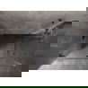 Mexen Lunar-F Duo kabina prysznicowa składana 95 x 75 cm, transparent, gun metal - 836-095L-075P-95-00