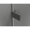 Mexen Lunar-F Duo kabina prysznicowa składana 95 x 90 cm, transparent, gun metal - 836-095L-090P-95-00