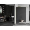 Mexen Kioto ścianka prysznicowa Walk-in 120 x 200 cm, lustro 8 mm, złota - 800-120-101-50-50