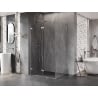 Mexen Lunar-F L kabina prysznicowa składana lewa 100 x 90 cm, transparent, chrom - 836L-100-090-01-00-L