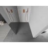 Mexen Kioto ścianka prysznicowa Walk-in 70 x 200 cm, lustro 8 mm, różowe złoto - 800-070-101-60-50
