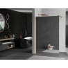 Mexen Kioto ścianka prysznicowa Walk-in 70 x 200 cm, lustro 8 mm, różowe złoto - 800-070-101-60-50