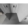 Mexen Kioto ścianka prysznicowa Walk-in 70 x 200 cm, lustro 8 mm, czarna - 800-070-101-70-50