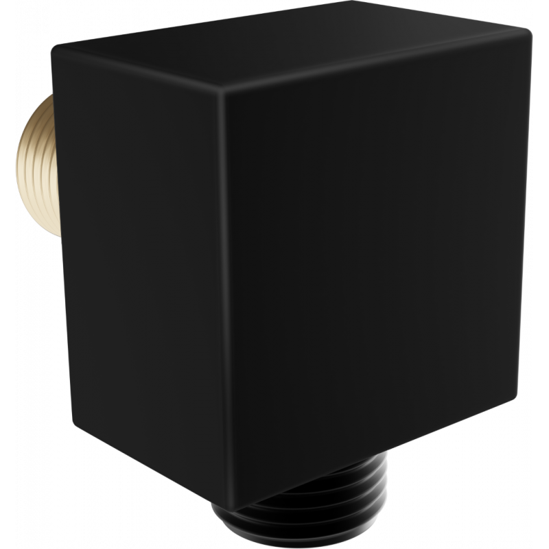 Mexen przyłącze kątowe, czarne - 79345-70