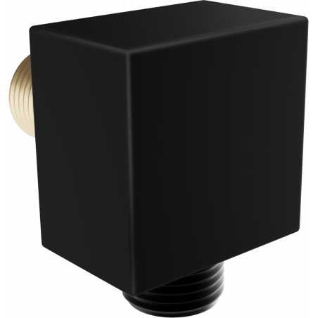 Mexen przyłącze kątowe, czarne - 79345-70