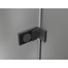Mexen Lunar-F L kabina prysznicowa składana lewa 95 x 90 cm, transparent, gun metal - 836L-095-090-95-00-L