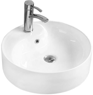 Mexen Lila umywalka nablatowa 46 x 46 cm, biała - 21824600