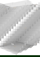 Mexen Lunar-F L kabina prysznicowa składana lewa 100 x 70 cm, transparent, nikiel szczotkowany - 836L-100-070-97-00-L