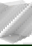 Mexen Lunar-F L kabina prysznicowa składana lewa 95 x 80 cm, transparent, nikiel szczotkowany - 836L-095-080-97-00-L