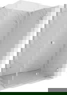 Mexen Lunar-F L kabina prysznicowa składana prawa 95 x 80 cm, transparent, chrom - 836L-095-080-01-00-P