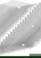 Mexen Lunar-F L kabina prysznicowa składana prawa 100 x 70 cm, transparent, biała - 836L-100-070-20-00-P