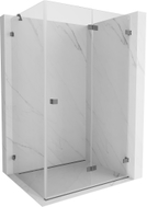 Mexen Lunar-F kabina prysznicowa składana prawa 85 x 80 cm, transparent, gun metal - 836-085-080-95-00-P