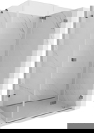 Mexen Lunar-F kabina prysznicowa składana prawa 95 x 90 cm, transparent, gun metal - 836-095-090-95-00-P