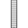 Mexen Bolt grzejnik łazienkowy 1800 x 400 mm, 406 W, czarny - W126-1800-400-00-70