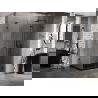 Mexen Lunar-F L kabina prysznicowa składana prawa 80 x 70 cm, transparent, czarna - 836L-080-070-70-00-P