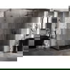 Mexen Lunar-F L kabina prysznicowa składana prawa 90 x 70 cm, transparent, gun metal - 836L-090-070-95-00-P