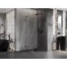 Mexen Lunar-F L kabina prysznicowa składana prawa 90 x 90 cm, transparent, gun metal - 836L-090-090-95-00-P