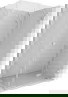 Mexen Lunar-F L kabina prysznicowa składana prawa 100 x 70 cm, transparent, nikiel szczotkowany - 836L-100-070-97-00-P