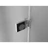 Mexen Lunar-B Duo kabina prysznicowa uchylna 80 x 70 cm, transparent, chrom - 832-080L-070P-01-00