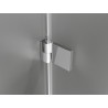 Mexen Lunar-B Duo kabina prysznicowa uchylna 100 x 70 cm, transparent, chrom - 832-100L-070P-01-00