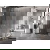 Mexen Lunar-B Duo kabina prysznicowa uchylna 90 x 75 cm, transparent, chrom - 832-090L-075P-01-00