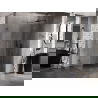 Mexen Lunar T kabina prysznicowa uchylna prawa 110 x 70 cm, transparent, gun gray szczotkowany - 834T-110-070-66-00-P