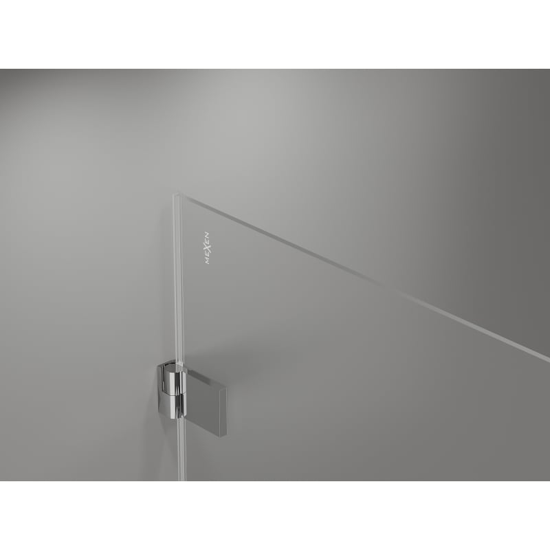 Mexen Lunar-B Duo kabina prysznicowa uchylna 85 x 70 cm, transparent, chrom - 832-085L-070P-01-00