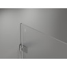Mexen Lunar-B Duo kabina prysznicowa uchylna 95 x 70 cm, transparent, chrom - 832-095L-070P-01-00