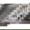 Mexen Lunar-B Duo kabina prysznicowa uchylna 95 x 95 cm, transparent, chrom - 832-095L-095P-01-00