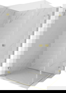 Mexen Lunar-B Duo kabina prysznicowa uchylna 95 x 90 cm, transparent, złota - 832-095L-090P-50-00