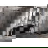 Mexen Lunar T kabina prysznicowa uchylna prawa 120 x 80 cm, transparent, czarna - 834T-120-080-70-00-P
