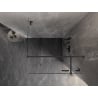 Mexen Lunar T kabina prysznicowa uchylna prawa 110 x 110 cm, transparent, gun metal - 834T-110-110-95-00-P