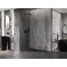 Mexen Lunar-B Duo kabina prysznicowa uchylna 80 x 75 cm, transparent, gun gray szczotkowany - 832-080L-075P-66-00