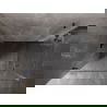 Mexen Lunar-B Duo kabina prysznicowa uchylna 85 x 75 cm, transparent, gun gray szczotkowany - 832-085L-075P-66-00