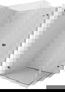 Mexen Lunar-B Duo kabina prysznicowa uchylna 95 x 90 cm, transparent, gun gray szczotkowany - 832-095L-090P-66-00