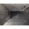 Mexen Lunar-B Duo kabina prysznicowa uchylna 90 x 70 cm, transparent, czarna - 832-090L-070P-70-00