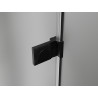 Mexen Lunar-B Duo kabina prysznicowa uchylna 90 x 80 cm, transparent, czarna - 832-090L-080P-70-00