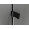 Mexen Lunar-B Duo kabina prysznicowa uchylna 100 x 80 cm, transparent, czarna - 832-100L-080P-70-00