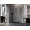 Mexen Lunar-B Duo kabina prysznicowa uchylna 100 x 85 cm, transparent, czarna - 832-100L-085P-70-00