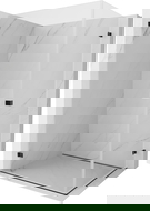 Mexen Lunar-B Duo kabina prysznicowa uchylna 95 x 90 cm, transparent, czarna - 832-095L-090P-70-00