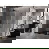 Mexen Lunar-B Duo kabina prysznicowa uchylna 90 x 85 cm, transparent, gun metal - 832-090L-085P-95-00