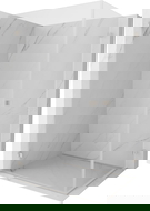 Mexen Lunar-B Duo kabina prysznicowa uchylna 100 x 70 cm, transparent, nikiel szczotkowany - 832-100L-070P-97-00