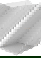 Mexen Lunar-B Duo kabina prysznicowa uchylna 95 x 90 cm, transparent, nikiel szczotkowany - 832-095L-090P-97-00