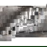 Mexen Lunar-B L kabina prysznicowa uchylna prawa 80 x 80 cm, transparent, chrom - 832L-080-080-01-00-P
